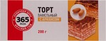 Торт вафельный 365 ДНЕЙ с арахисом, 200г Россия, 200 г