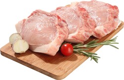 Корейка свиная на кости охлажденная  1кг