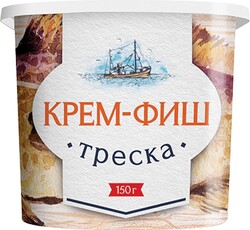 Паста рыбная Европром Крем-фиш треска 0,15кг