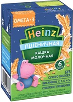 Каша жидкая Heinz Пшеничная, с 6 месяцев, 200 мл