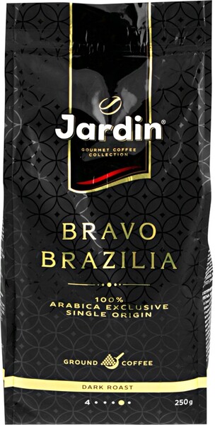 Кофе Jardin Bravo Brazilia молотый 250 г