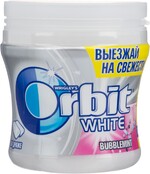 Жевательная резинка Orbit White Bubblemint мини-банка 68г