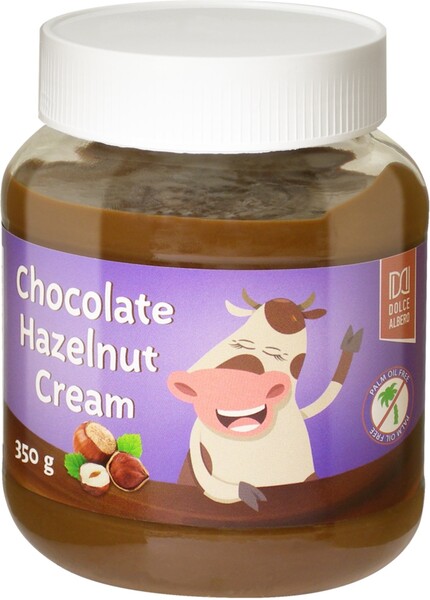 Паста DOLCE ALBERO шоколадно-ореховая без пальмового масла 350г