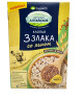 Хлопья 3-Злака с семенами льна 400 гр