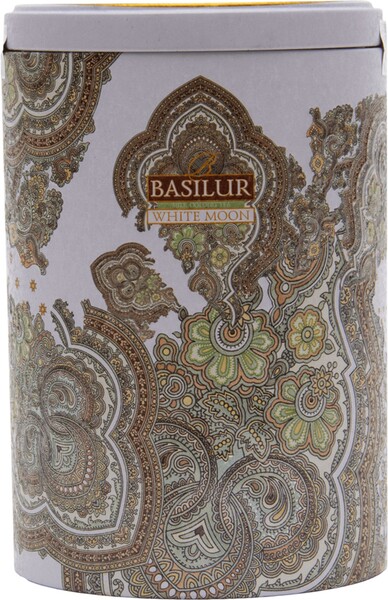 Чай Basilur Белая луна White moon зеленый 100 г ж/б