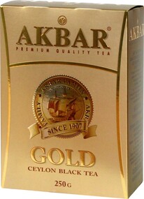 Чай Akbar Gold черный среднелистовой 250 г