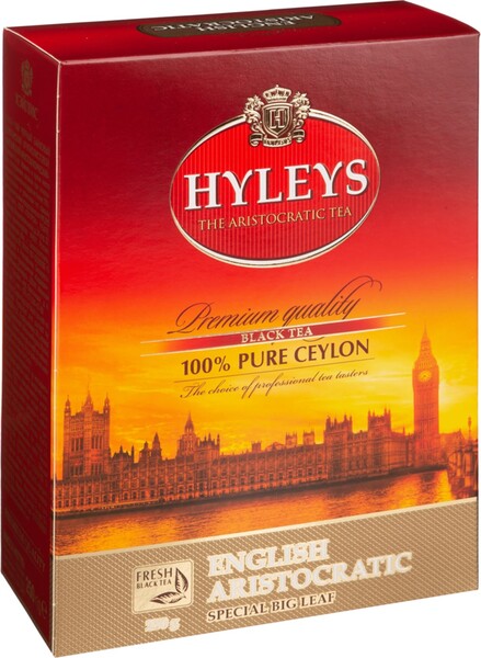 Чай Hyleys Английский аристократический черный листовой