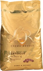 L'Or Кофе в зернах Crema Absolu Classique в зернах 1000г