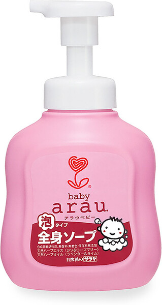Гель Arau.Baby для купания младенцев, 450мл Япония