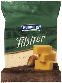 Сыр полутвердый Киприно Тильзитер 50% 250 г бзмж