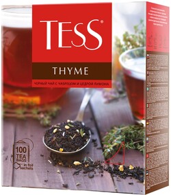 Чай Tess Thyme черный 100 пакетиков по 1.5 г