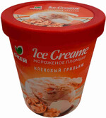 БЗМЖ Мороженое ОКЕЙ пломбир Кленовый грильяж 14% 400г