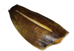 Палтус холодного копчения «ОЛИВА» тушка без головы, вес