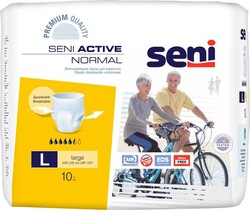 Подгузники-трусы для взрослых Seni Active Normal Large для взрослых 10шт