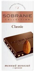 Шоколад темный с орехами , , Sobranie, 90 гр., картон