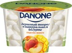 Творог Danone зерненый в йогурте персик-манго 5% 150 г