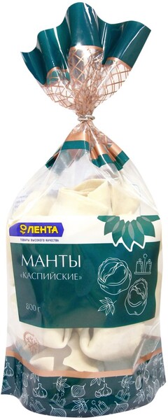 Манты ЛЕНТА Каспийские, 800г