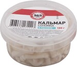 Кальмар 365 ДНЕЙ в рассоле соломка, 180г Россия, 180 г