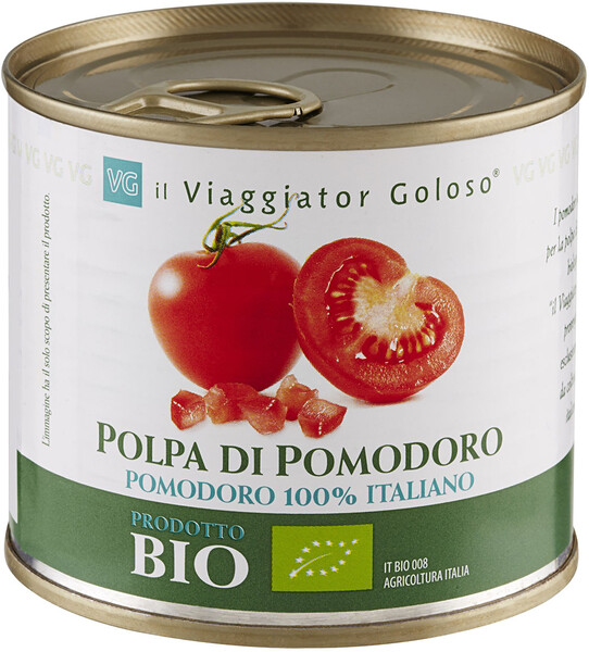 Мякоть помидоров в собственном соку Il Viaggiator Goloso