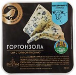 Сыр мягкий АШАН Горгонзола с голубой плесенью 50%, 150 г