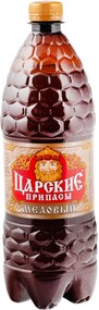 Квас живой ЦАРСКИЕ ПРИПАСЫ Медовый, 1000мл Россия, 1000 мл