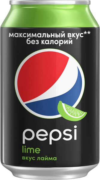 Напиток газированный Pepsi Lime 0.33 л