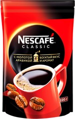 Кофе растворимый с добавлением молотого NESCAFE Classic натуральный, 220г Россия, 220 г