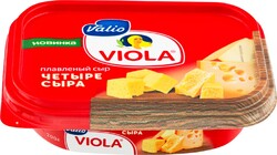 Плавленый сыр Viola в ваннах четыре сыра 50% 200 г
