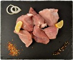 Свинина для шашлыка АШАН Красная птица Фермерская охлажденная (0,3-0,6 кг), 1 упаковка ~ 0,4 кг