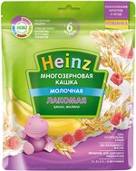 Кашка Heinz молочная лакомая многозерновая банан, малина с 6 месяцев 0,17кг