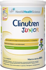 Смесь NESTLE Clinutren Junior с ароматом ванили от 1 года до 10 лет, 400г