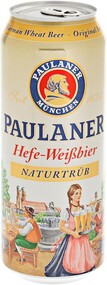 Пиво Paulaner Weissbier светлое нефильтрованное 5,5%, 500 мл