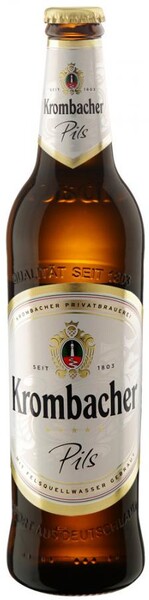 Пиво Krombacher Pils светлое фильтрованное 4,8%, 500 мл