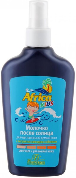 Молочко Floresan Africa Kids После солнца, 200 мл