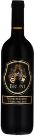 Вино Bruni Montepulciano D'Abruzzo (Бруни Монтепульчано д'Абруццо) красное сухое 12.5% 0.75 л