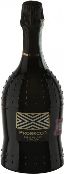 Вино игристое Корте Дей Рови Просекко Спуманте Экстра Драй сухое белое (Corte dei Rovi Prosecco DOC Spumante Extra Dry), 9-15 %, 0.75л