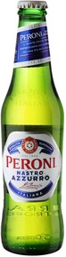 Пиво Peroni Nastro Azzurro (Перони Настро Аззурро) светлое фильтрованное 5.1% (стекло) 0.33 л