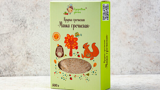 Крупка гречневая «Манка гречневая»