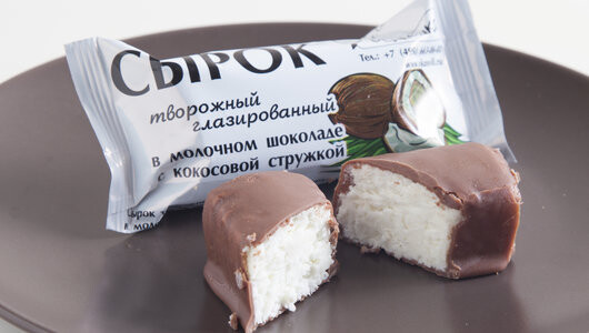 Сырок творожный ВкусВилл Избенка с кокосовой стружкой 5% 40 г