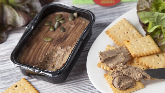 Паштет из красной фасоли с грибами