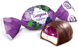 Конфеты Конти Сладкое созвучие вкус смородина с пломбиром, 1.00кг