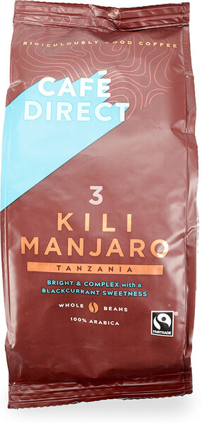 Кофе в зернах CafeDirect Танзания Килиманджаро Cafedirect plc 277 г Великобритания