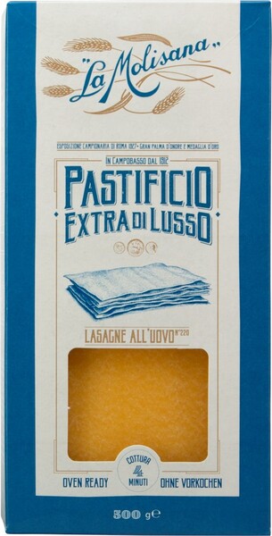 Макаронные изделия La Molisana №220 Лазанья яичная, 500 г