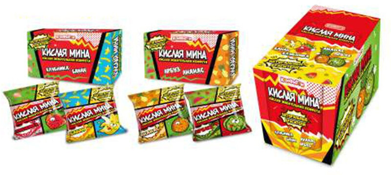 Кислая мина, кислая жевательная конфета.