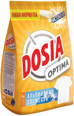 С/порошок DOSIA Optima Альпийская свежесть Россия, 4 кг