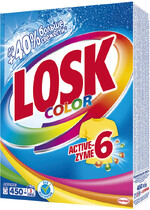 Порошок для машинной стирки Losk Color, для цветного белья, 450г