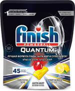 Капсулы для посудомоечной машины FINISH Quantum Ultimate Лимон, 45шт Польша, 45 шт