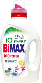 Гель для стирки BIMAX 100 пятен, 1,3кг Россия, 1,3 кг