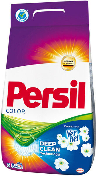 Стиральный порошок Persil Color Свежесть от Vernel 6 кг
