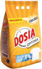 Стиральный порошок DOSIA Optima Альпийская свежесть, 8кг Россия, 8 кг